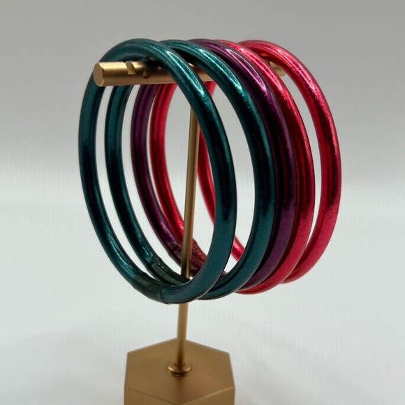 Budhagirl Vibrant Color Bangles Set 5 - Picture 5 of 5